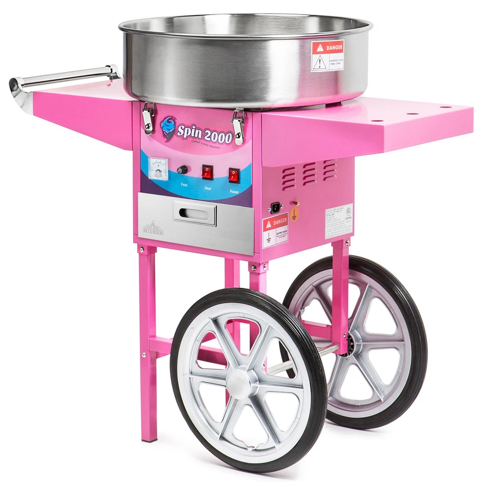 Cotton Candy Machine Cart and Electric Candy Floss Maker - Commercial Quality - Image 2 of 4