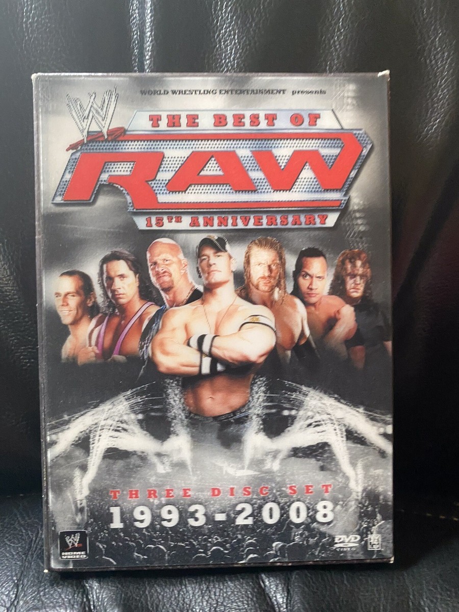 １５ｔｈ　Ａｎｎｉｖｅｒｓａｒｙ　ＤＶＤ　ＢＯＸ [DVD] WWF The Best Of Raw 1993-2008 15th Anniversary DVD Set | eBay