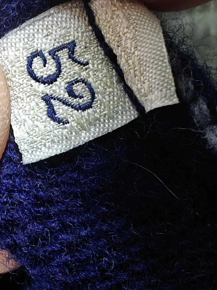 CÁRDIGAN DE COLECCIÓN BALLANTYNE ARGYLE DIAMANTE 100% LANA FINA ITALIA UE 52 Nuevo Grande Foto 3 de 4