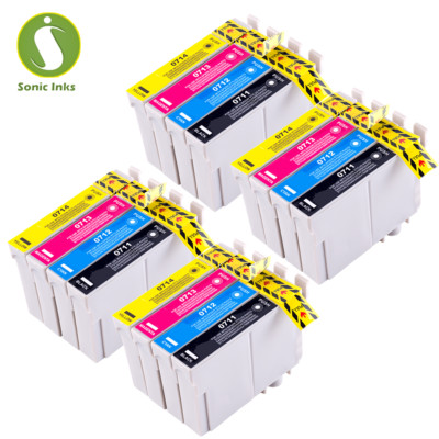 16 TINTENPATRONEN zur Verwendung in Epson SX400 SX405 SX410 SX415 SX510W SX515W SX600FW