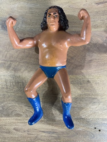 Andre The Giant Long Hair 1984 WWF LJN Titan Sport...