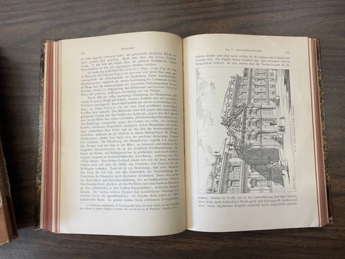 Geschichte des Barockstiles von c.Gurlitt 3 volume set German 1889 - Bild 7 von 7