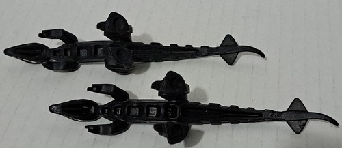 LEGO Black Dino Mutant Lizard Animal Lot Of 2 - Blue & Yellow Specks on Back - Bild 10 von 12
