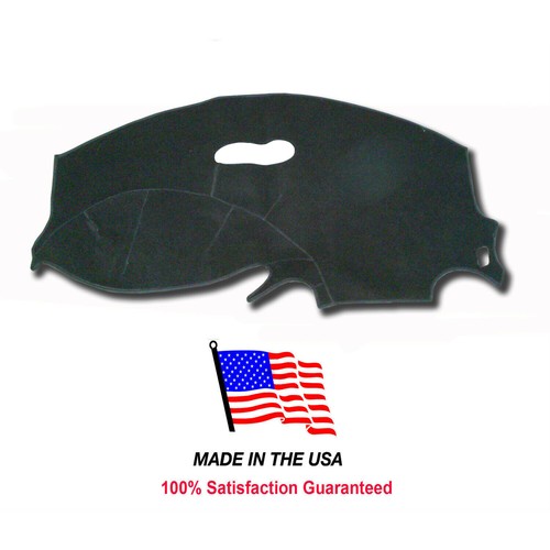 Black Carpet Dash Cover Compatible w/ Dodge Stratus 1995-2000 USA Made DO34-5 - Foto 1 di 2