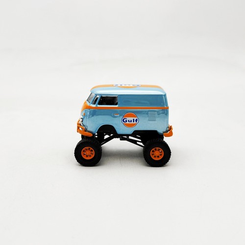HY Model 1:64 1960 VW T1 Bus Gulf Diecast Car - Picture 6 of 7