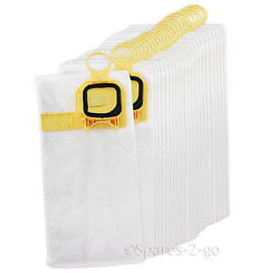 24 x Microfibre Cloth Hoover Bags for VORWERK KOBOLD VK150 FP150 Vacuum Cleaner