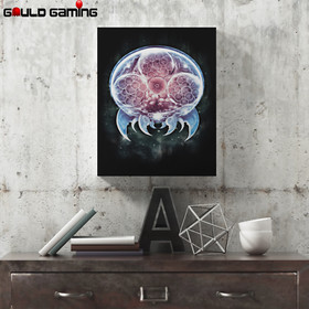 Metroid Canvas Art Painting Wall Prints Decor Hanging Gifts Samus Aran NES New