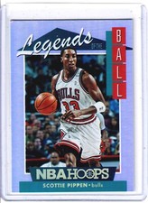 2018-19 Panini NBA Hoops Scottie Pippen Legends of the Ball Insert (Corner)