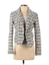 Just Fab Women Ivory Blazer S