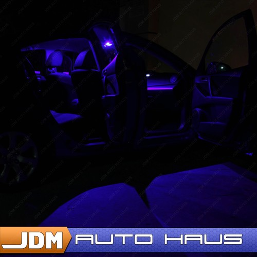 Kit de 9 unidades de equipamiento de luz LED interior azul para Toyota Tacoma 2005-2015 - Imagen 7 de 8