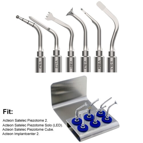 Dental ACTEON Piezotome 2 Cube Ultrasonic Surgery Tips Satelec Piezo Scaler Tips - Picture 13 of 324
