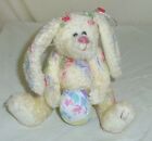 Georgia Ty beanie Attic Treasure painted plush bunny rabbit w/ egg new Mwmt 6095