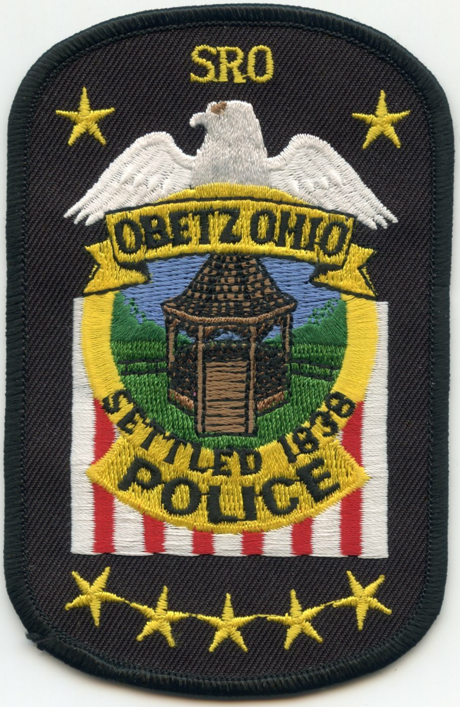 OBETZ OHIO OH School Resource Officer SRO POLICE PATCH | eBay