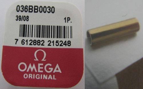 Pulsera Omega tubo oro / decoración 036BB0030 como nueva - Imagen 2 de 2