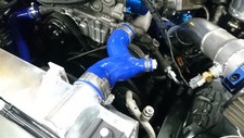 P2M Upper Radiator Hose Cooling Performer Blue Silvia 240SX S13 S14 SR SR20DET