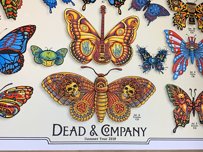 Dead & Company 2018 summer VIP限定ポスター Dead & Company 2018 summer VIP限定ポスター GRATEFUL DEAD