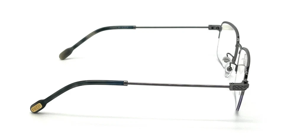 FRED FG50007U 56006 Silver / Demo Lens 56mm Eyeglasses - Image 4 of 4