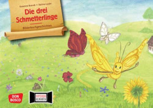 Thumbnail - Die Drei Schmetterlinge. Kamishibai Bildkartenset Entdecken - Erzählen