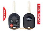 OEM 40 BIT FORD KEYLESS REMOTE HEAD MASTER KEY FOB COMBO TRANSMITTER 164-R7013