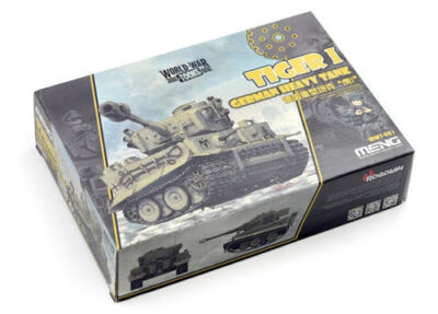 Meng Model WWT-001 German Heavy Tank Tiger I (Q Edition) Cute Free