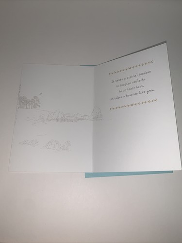 Tarjeta de agradecimiento Hallmark Disney Winnie The Pooh: maestro especial cree en ti - Imagen 3 de 7
