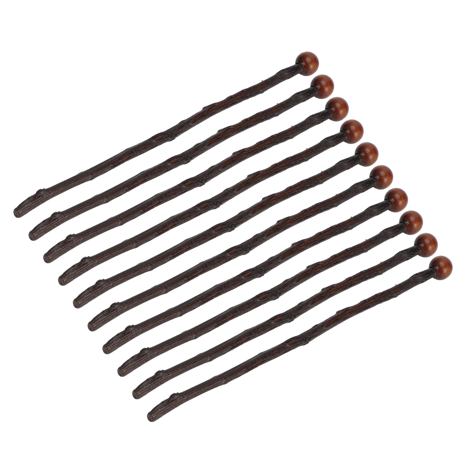 10Pcs Reusable Coffee Stir Stick Wooden Mixing Stirrers Stirring Rod