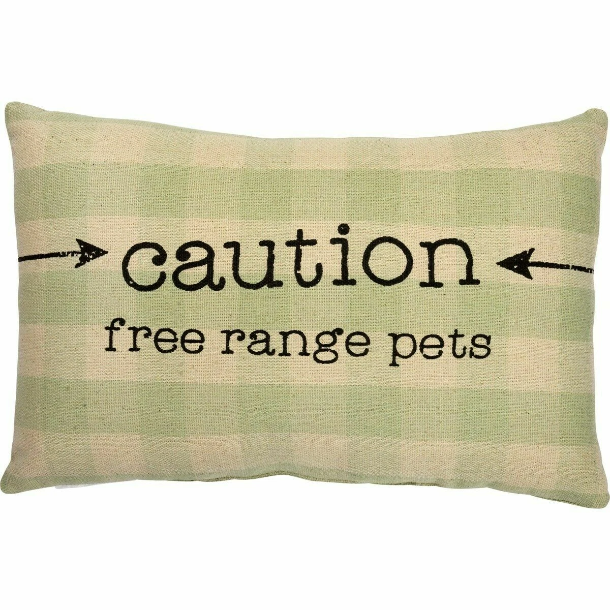 Green buffalo check best sale pillow