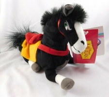 Disney Store Mulan Khan Horse Beanie Plush W/ Original Hang Tag
