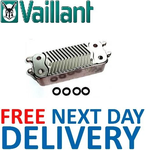 Vaillant EcoTEC Plus 824 u0026amp; 831 DHW 20 Plate Heat Exchanger 178973  17-8973 NEW | eBay