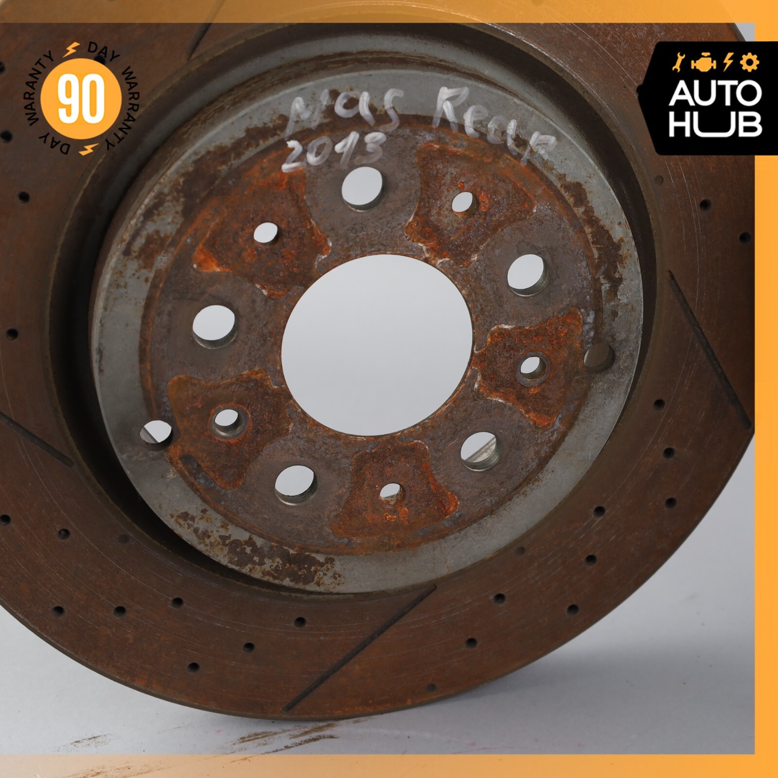 Maserati GranTurismo S M145 Rear Brake Rotors Disc Left & Right Set of 2 OEM 28k