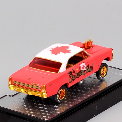 1/64 Scale Pontiac 1967 Acadian Canso Sport Deluxe Gasser Diecast Car Model Toy - Picture 5 of 10