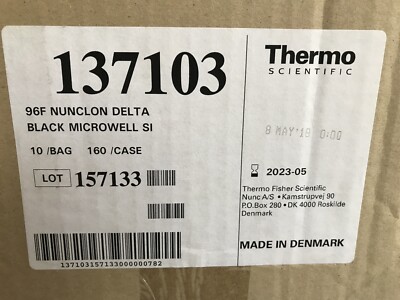 160/Cs) THERMO NUNC 96-Well MicroWell Nunclon Delta Treated