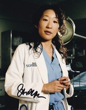 SANDRA OH signed autograph 20x25cm GREYS ANATOMY in person autograph COA