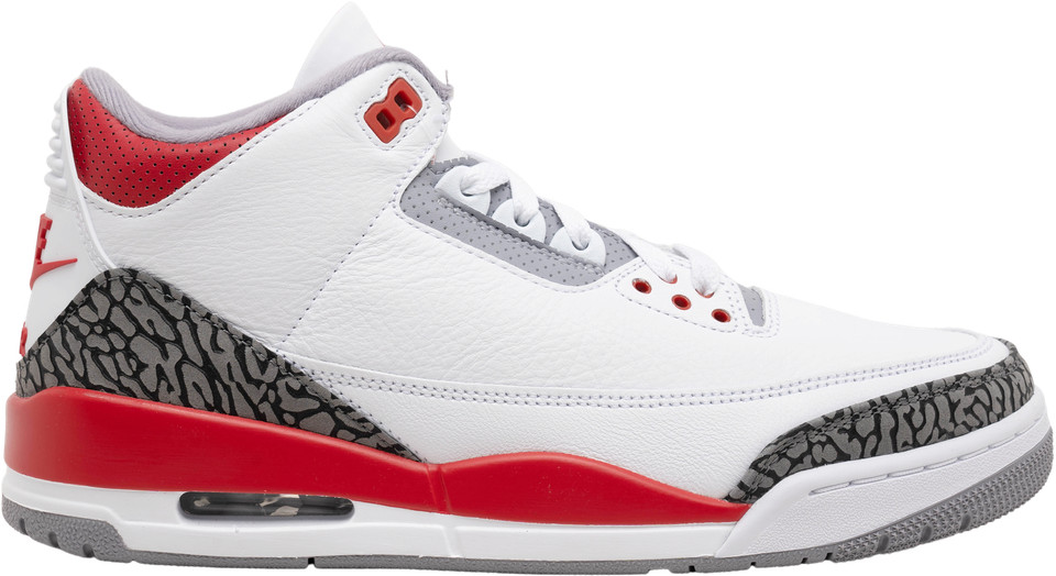 ⭐︎AIR JORDAN3 FIRE RED 30cm 新品未使用⭐︎ Nike Air Jordan 3 Retro 