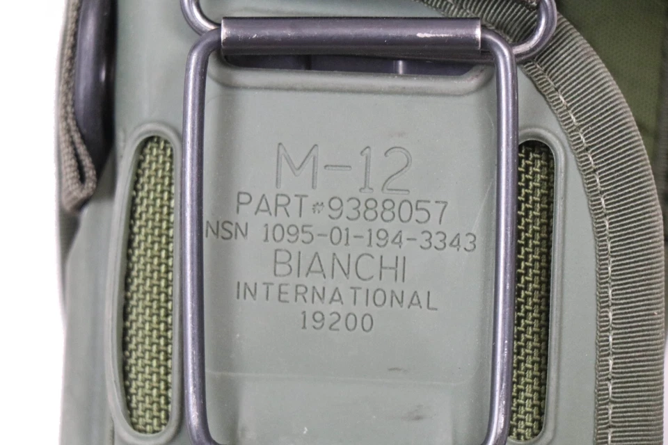 NEW US Military BIANCHI M-12 Army Green Holster Beretta M9 #9388057 Ambidextrous - Image 2 of 2