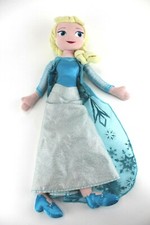 Disney Store Frozen Stuffed Plush Doll Elsa 18" Soft Toy Disney Store
