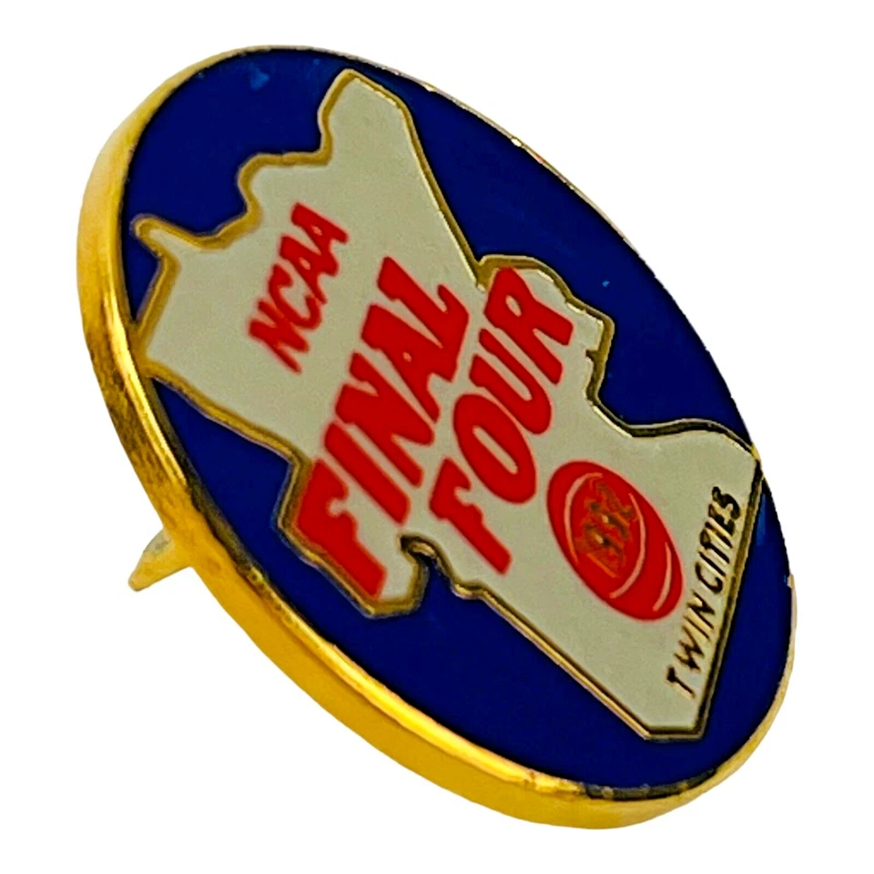 NCAA Final Four 1992 Lapel Hat Pin Duke Michigan Indiana College Basketball - Изображение 2 из 4
