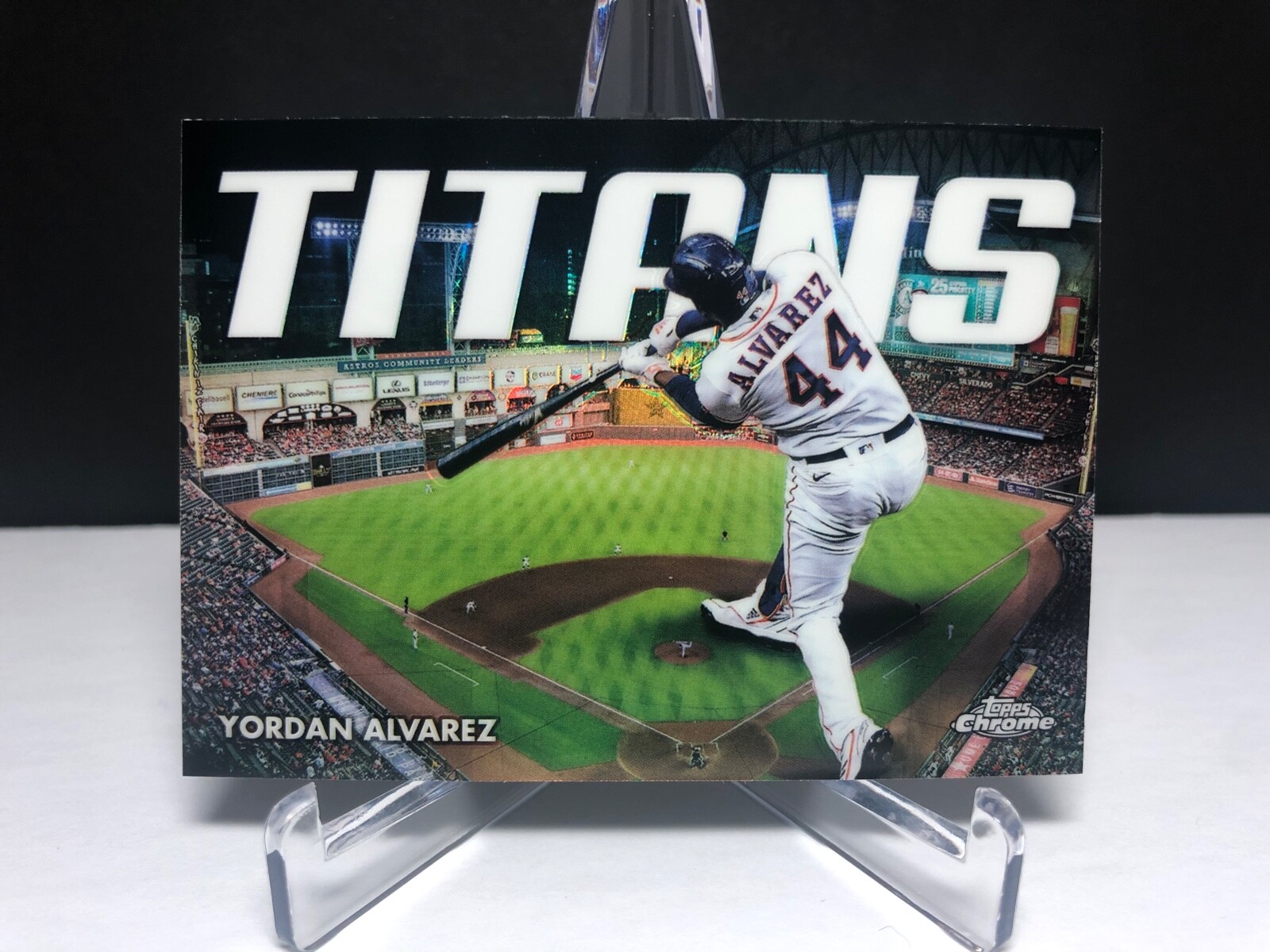 Yordan Alvarez 2023 TOPPS CHROME TITANS #CT-9 Houston Astros