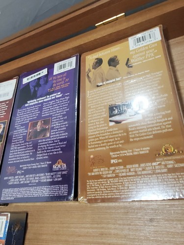 The James Bond 007 VHS Collection LoT! (6) BRAND NEW FACTORY SEALED! Moonraker - Picture 9 of 12