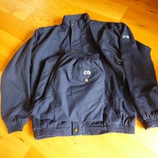 Pringle Nick Faldo Vintage Trainingsanzug Navy Blau Gr&ouml;&szlig;e L Large Retro inkl UK P+P