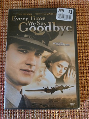 Every Time We Say Goodbye VERY GOOD DVD, 2006