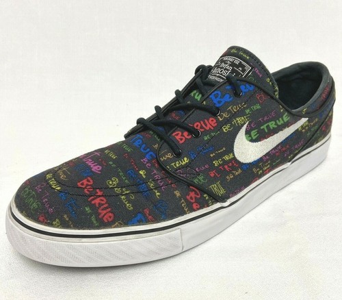 NIKE SB ZOOM Stefan JANOSKI CNVS QS Be True PRIDE Pack 702981-009 Mens 13