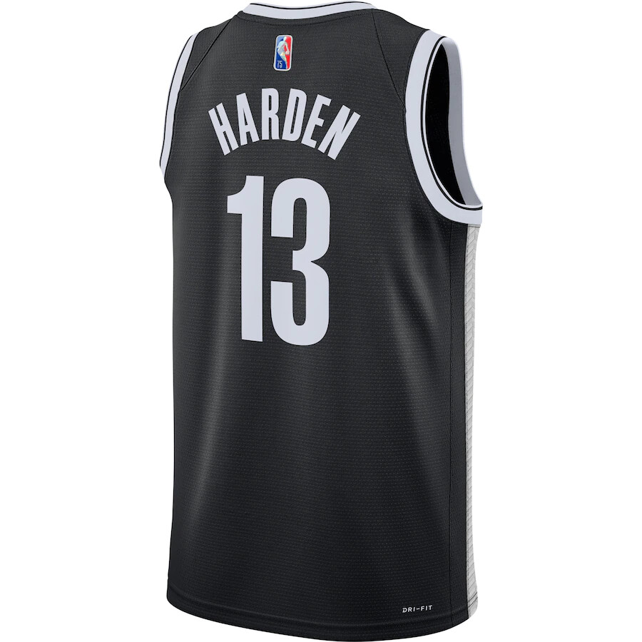 James Harden Brooklyn Nets Nike 2021/22 Diamond Swingman Jersey