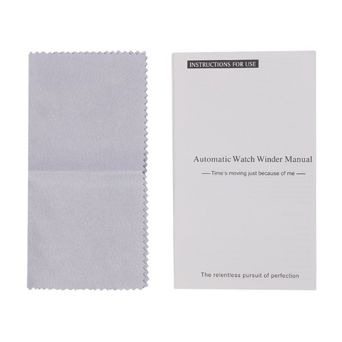 4+6 Slot Auto Rotating Watch Winder Display Box Case Storage Holder Gift NEW - Picture 25 of 25