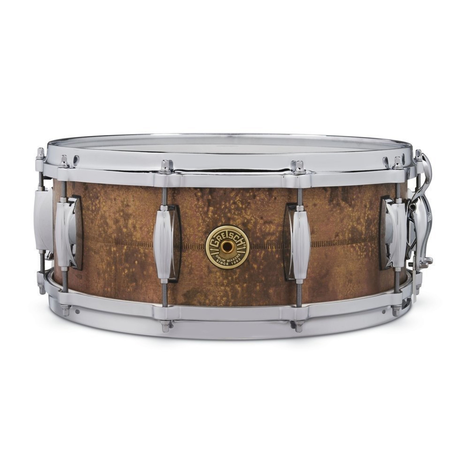 Малый барабан Gretsch Keith Carlock 14x5,5 USA с латунным корпусом - Малый барабан