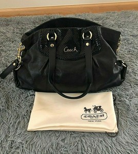 coach python purse