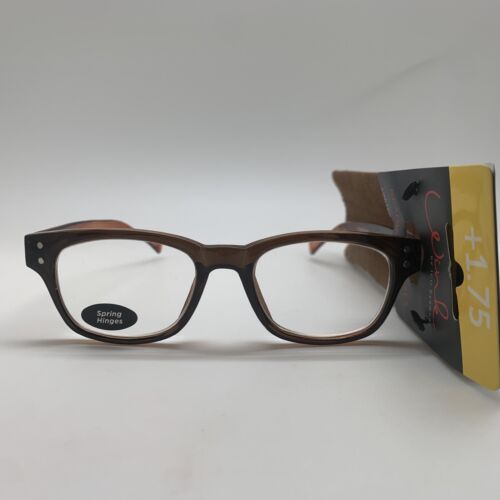 IC06 ICU Wink Walnut Creek 1.75 7333010 3Z Series Reading Glasses READERS BROWN