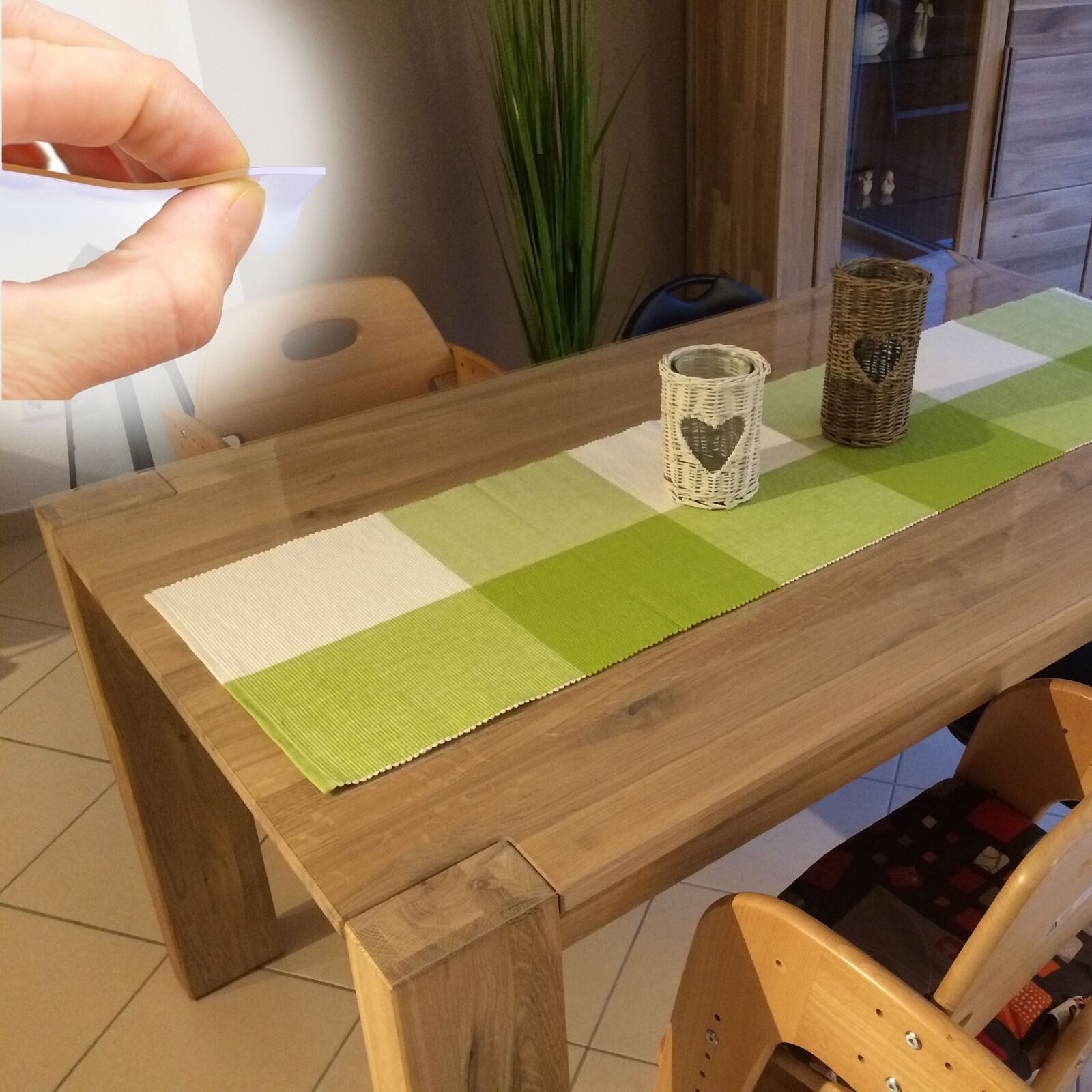 Table foil tablecloth transparent table protection film soft 2 mm table