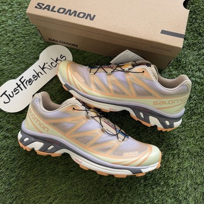 Salomon XT-6 Skyline White Pepper Peach Quartz L47440500 NEW AUTHENTIC Size 12.5