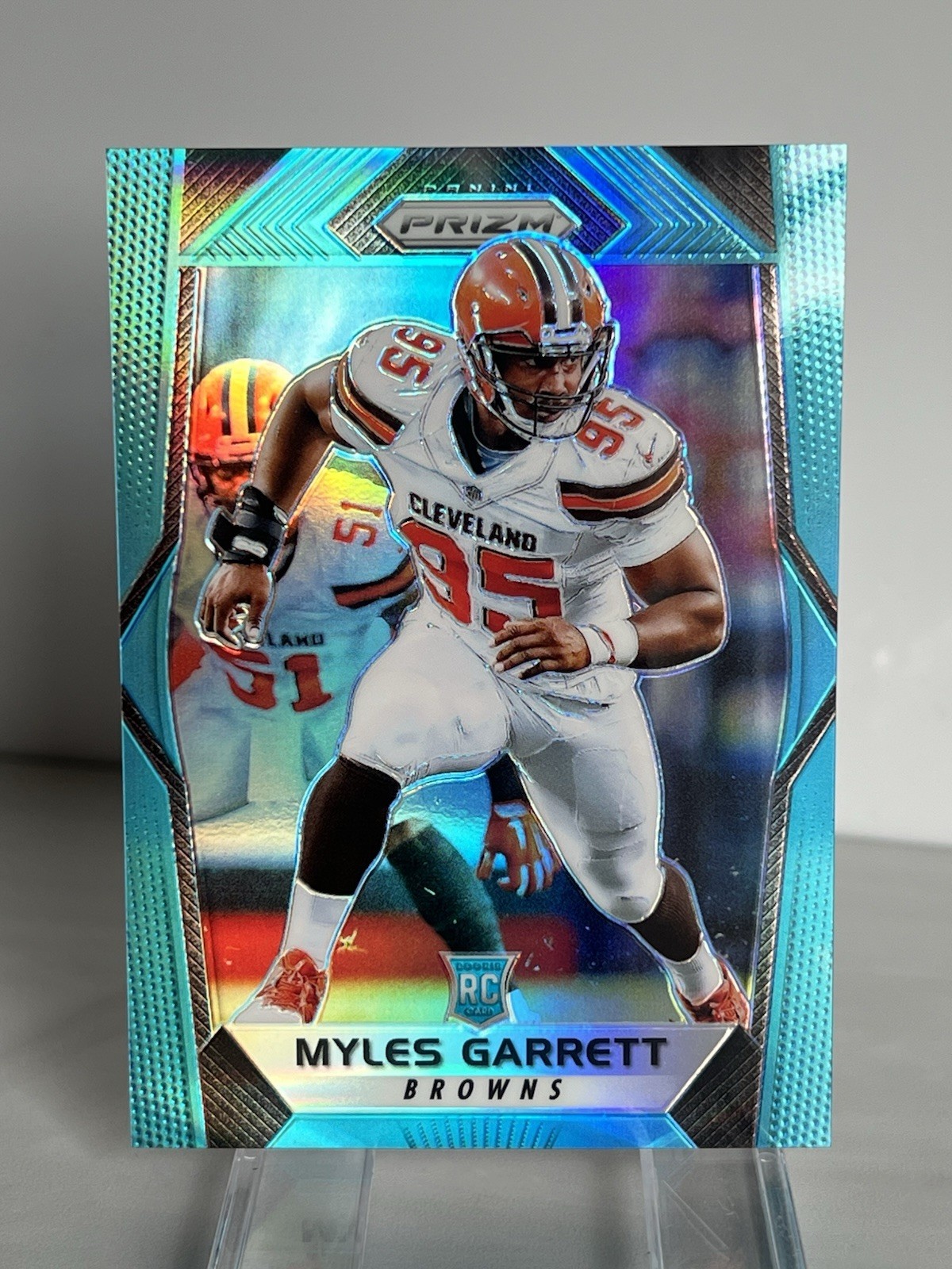 Myles Garrett Panini Prizm #242 Light Blue